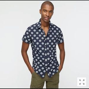 J. CREW Men’s Short-Sleeve Secret Wash Shirt